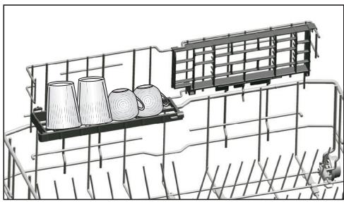 BEKO DIN34320 - Lower basket multipurpose / height adjustable service rack - 1