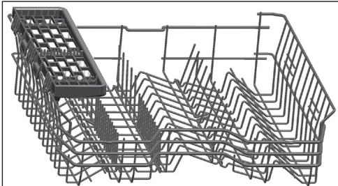 BEKO DIN34320 - Upper basket multipurpose service rack - 1