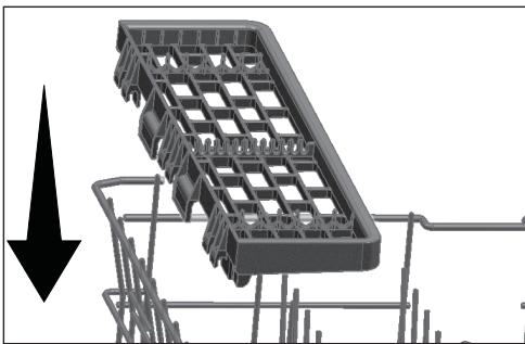 BEKO DIN34320 - Upper basket multipurpose service rack - 3