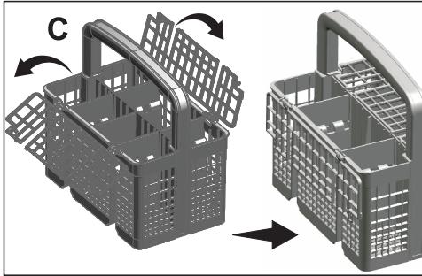 BEKO DIN34320 - Cutlery basket - 2