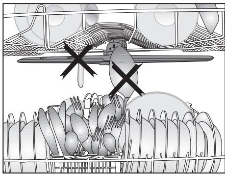 BEKO DIN34320 - Placing the dishes into the dishwasher - 7