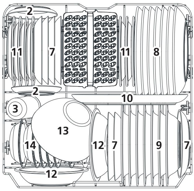 DE DIETRICH DCJ422DQX - Panier du bas : - 1