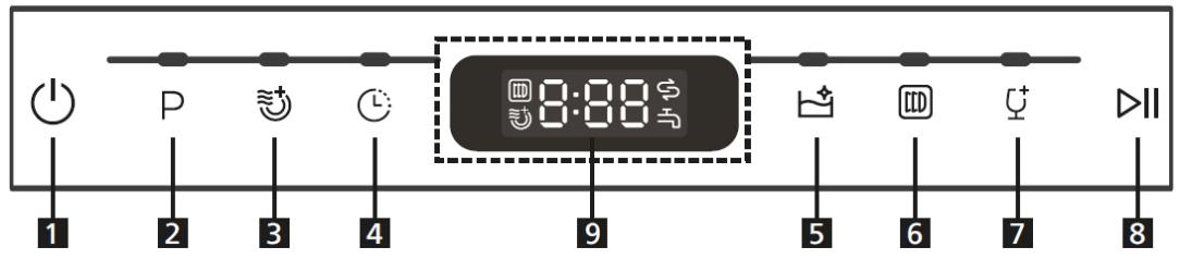 BOMANN TSG5701 - Control panel - 1