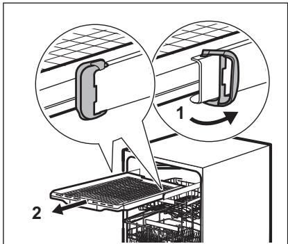 ELECTROLUX ESM48400SX - Cleaning the ceiling spray arm - 2