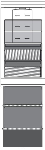 INDESIT INFC8TI21X  -  INFC8T022K -  INFC8TT33X - Éclairageàled - 1