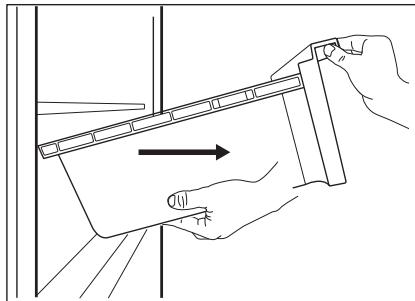 AEG-ELECTROLUX SCE818C5TC  -  SCE818E8TS - Verwijdersen van GreenZone lade - 4