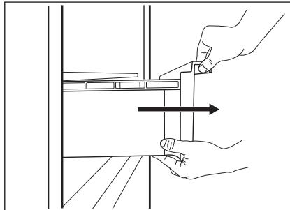 AEG-ELECTROLUX SCE818C5TC  -  SCE818E8TS - Retrait GreenZone du bac - 1