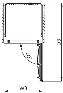 AEG-ELECTROLUX SCE818C5TC  -  SCE818E8TS - Dimensions - 3