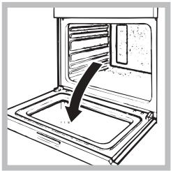 HOTPOINT FT95VC.1(OW)/HAS - Cleaning the oven door - 1