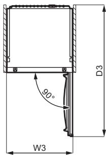 AEG-ELECTROLUX SCE819E5TS - Afmetingen - 4