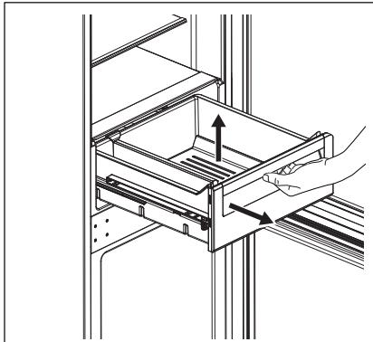 AEG-ELECTROLUX SCE819E5TS - Groentelade - 1