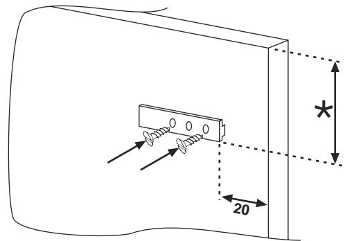 ROSIERES RBBS100N - ACOPLAMIENTO DE LOS PANELES DE LA COLUMNNA ENCASTRADA DE LAS PUERTAS DEL APARATO - 1