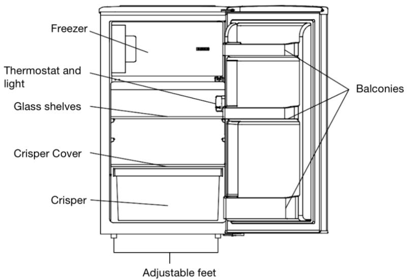 CANDY COT1S45FSH - Overview - 1