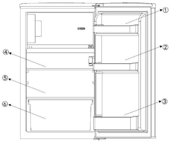 CANDY COT1S45FSH - Przechowywanie - 1