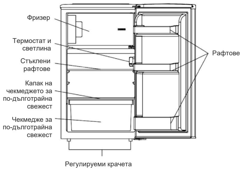 CANDY COT1S45FSH - Перлед - 1