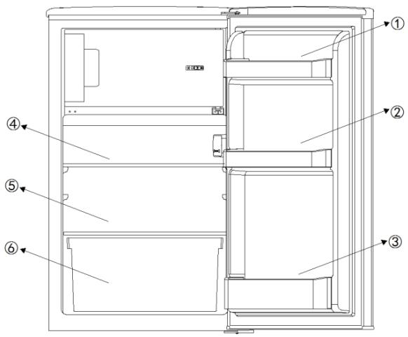 CANDY COT1S45FSH - Storage - 1