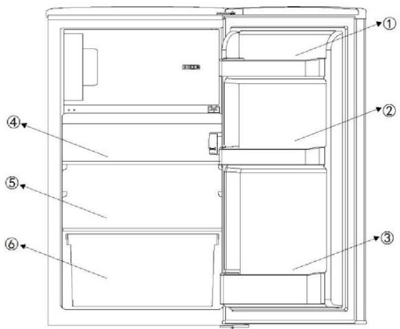 CANDY COT1S45FSH - Opslag - 1