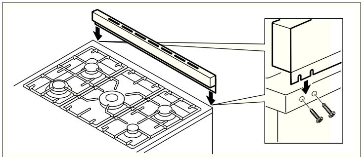 SIEMENS HQ738155E - Fitting the splash guard - 1