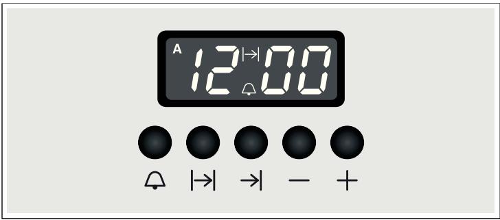 SIEMENS HQ738155E - The electronic clock - 1