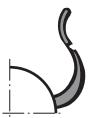 DELONGHI PRO96GVA  -  PRO96GVC -  PRO96GVR -  PRO96GVX -  PRO96MA -  PRO96MX - Fiamma corretta - 1