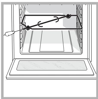 HOTPOINT UTQ89EPHAICES - El asador rotativo (sólo en algunos modelos) - 1