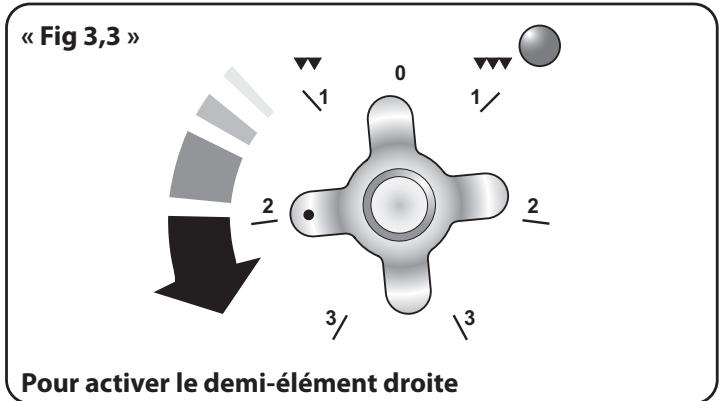 FALCON ELISE 110 INDUKTION - Utilisation de la grille coulissant - 2
