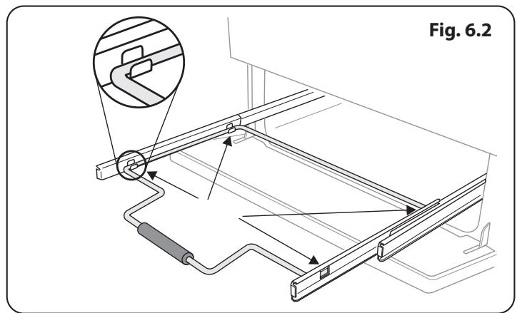 FALCON ELISE 110 INDUKTION - Retrait du Gril coulissant - 1