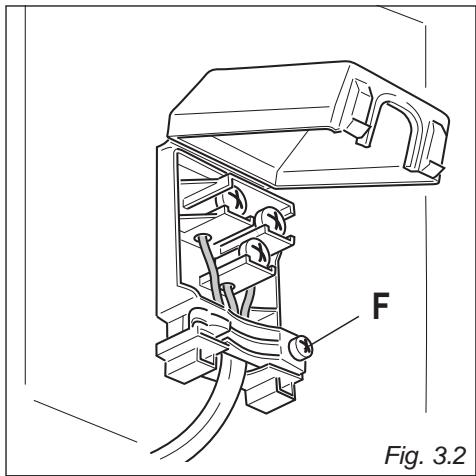 DELONGHI PEMB664C - SEZIONE DEL CAVO DI ALIMENTAZIONE TIPO "H05RR-F" oppure "H05V2V2-F" - 1