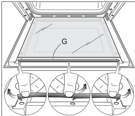 DELONGHI PEMB664C - SMONTAGGIO E PULIZIA DEL VETRO INTERNO - 5