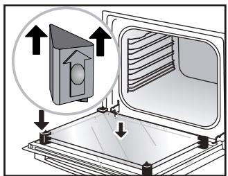 SAUTER SOP6211B - SOP6211X - Remontage des vitres de la porte - 1