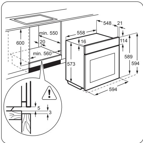 ZANUSSI ZOB22601BK - Avertissement! - 1