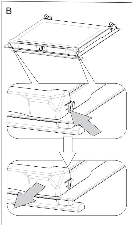 FAGOR 8H-198ADTCN - Removing the inner panel - 1
