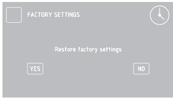 FAGOR 8H-198ADTCN - Factory settings - 1