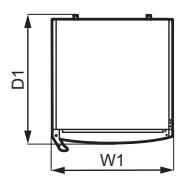 AEG RCB633E6NW - Dimensions - 2