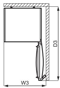 AEG RCB633E6NW - Dimensions - 3