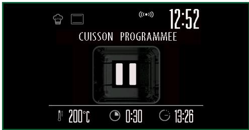 SAUTER SOP2434X - Modification de l'heure de fin de cuisson - 2
