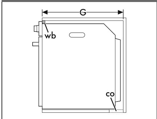 SMEG SO6100S2N - SO6100S2S - Encastrement sous les plans de travail (mm) - 6
