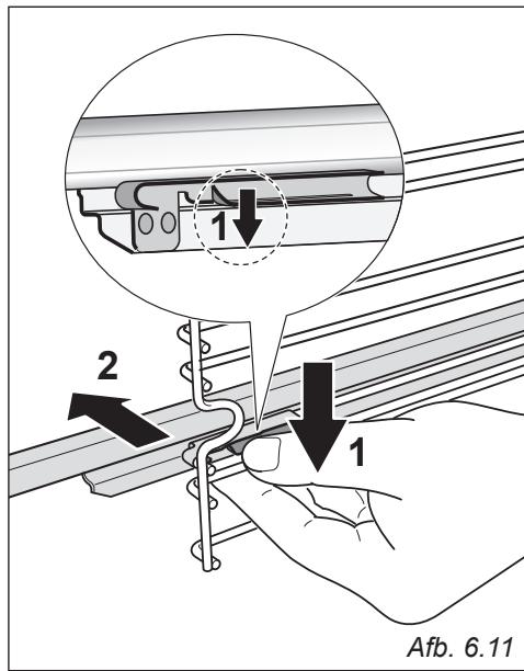 DELONGHI DLCV965X2 - DRAGERS TELESCOPISCHE VERSCHUIFBARE LEGGERS (Alleen bij bepaalde modellen) - 3