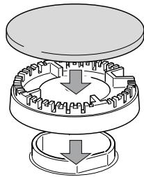 DELONGHI DLCV965X2 - MISE EN PLACE CORRECTE DU BRULEUR A DOUBLE COURONNE COMPACT - 2