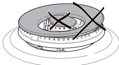 DELONGHI DLCV965X2 - MISE EN PLACE CORRECTE DU BRULEUR A DOUBLE COURONNE COMPACT - 7