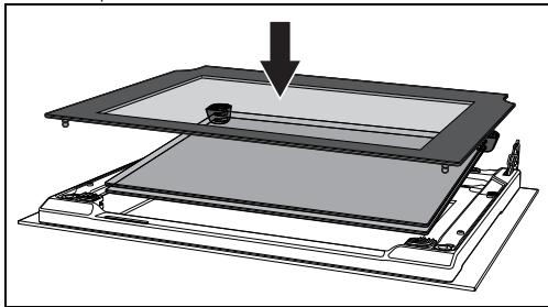 SMEG SO6604S4PNR - Démontage des vitres internes - 7