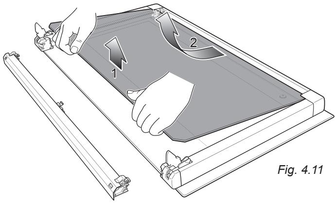 DELONGHI DLM90XL - SMONTAGGIO DEL VETRO INTERNO - 1