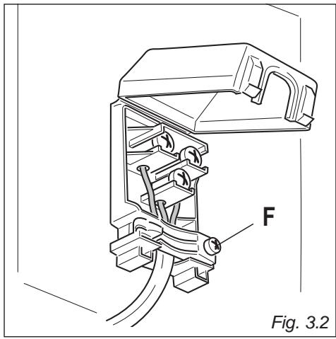 DELONGHI PEMC64 - SEZIONE DEL CAVO DI ALIMENTAZIONE TIPO "H05RR-F" oppure "H05V2V2-F" - 1
