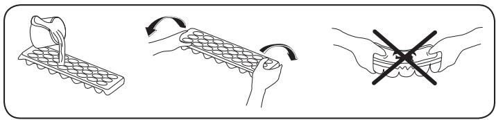 AEG RCB632E4MX - Ijsblok bakje - 1