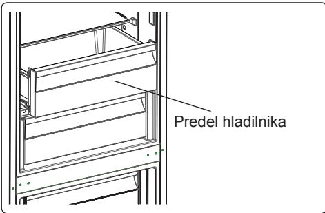 AEG RCB632E4MX - Odstranjevanje police hladilnika - 1