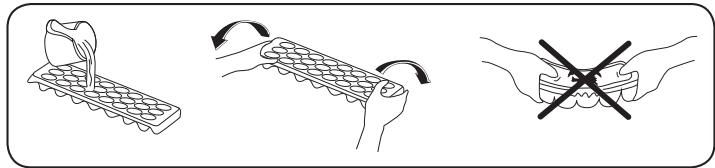 AEG RCB632E4MX - Pladenj za led - 1