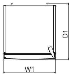 AEG RCB632E4MX - Dimensions - 3