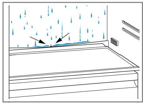 BOSCH KIR415SE0 - KIR415SE0-B - Cleaning the condensation channel and drainage hole - 1