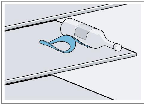 BOSCH KIR415SE0 - KIR415SE0-B - Bottle shelf - 1
