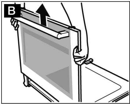 BALAY 3HB5158A2 - 3HB5158B2 - Fitting and removing the glass panels - 2